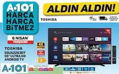 TOSHİBA 55 ULTRA HD SMART LED TV/AKILLI TELEVİZYON